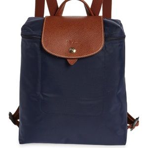 Longchamp Le Pliage Backpack navy